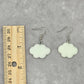 White Cloud Hook Dangle Drop Fashion Jewelry Earrings NWT JB2-10