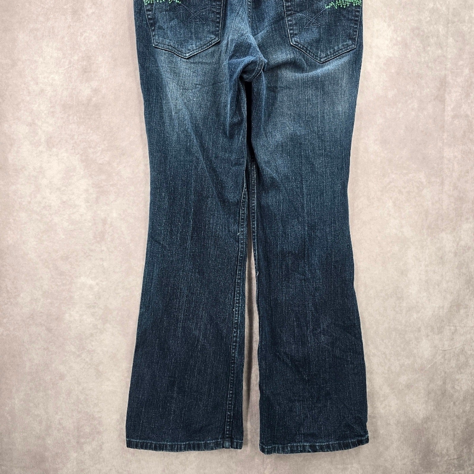 Authentic Femme Blue Bootcut Straight Flare Denim Pants Jeans 14