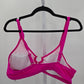Shein Pink Bikini Top Padded Bra Swimwear Adjustable Strap Swimsuit Size 1XL
