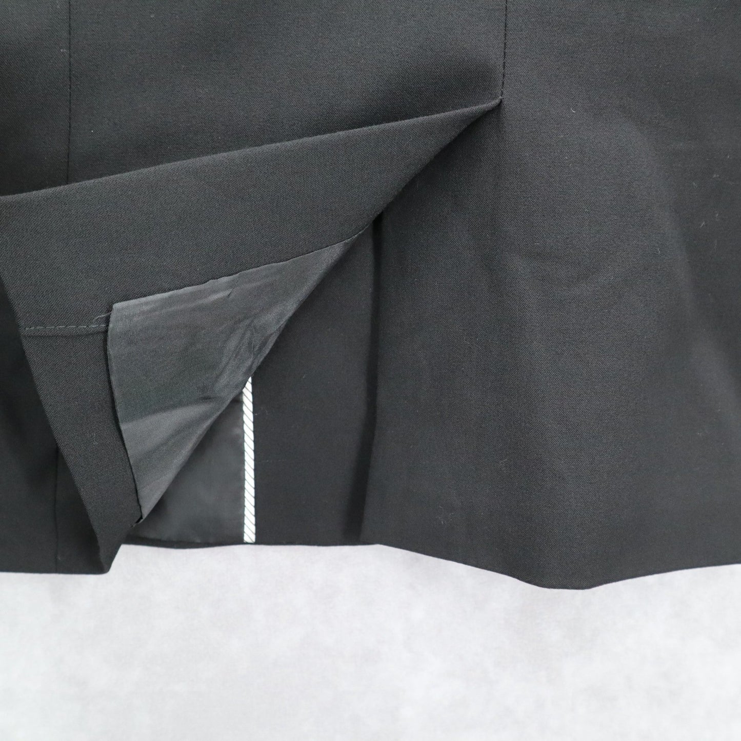 Calvin Klein Black Fish Mouth Formal Preppy Cocktail Coat Jacket Blazer 10