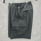Old Navy Black Flat Front Cargo Active Bottoms Pants Shorts Small