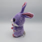 Lil Dreamers Purple Stuffed Animal Toy 8" Sparkle Eyes Plush Bunny Rabbit