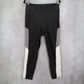 Xersion Black Checker Ankle Active Athletic Stretch Leggings Pants L Large