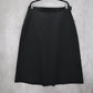 Bedford Fair Black Pull On Secretary Midi Church Pocket Flare Skirt Plus 20P
