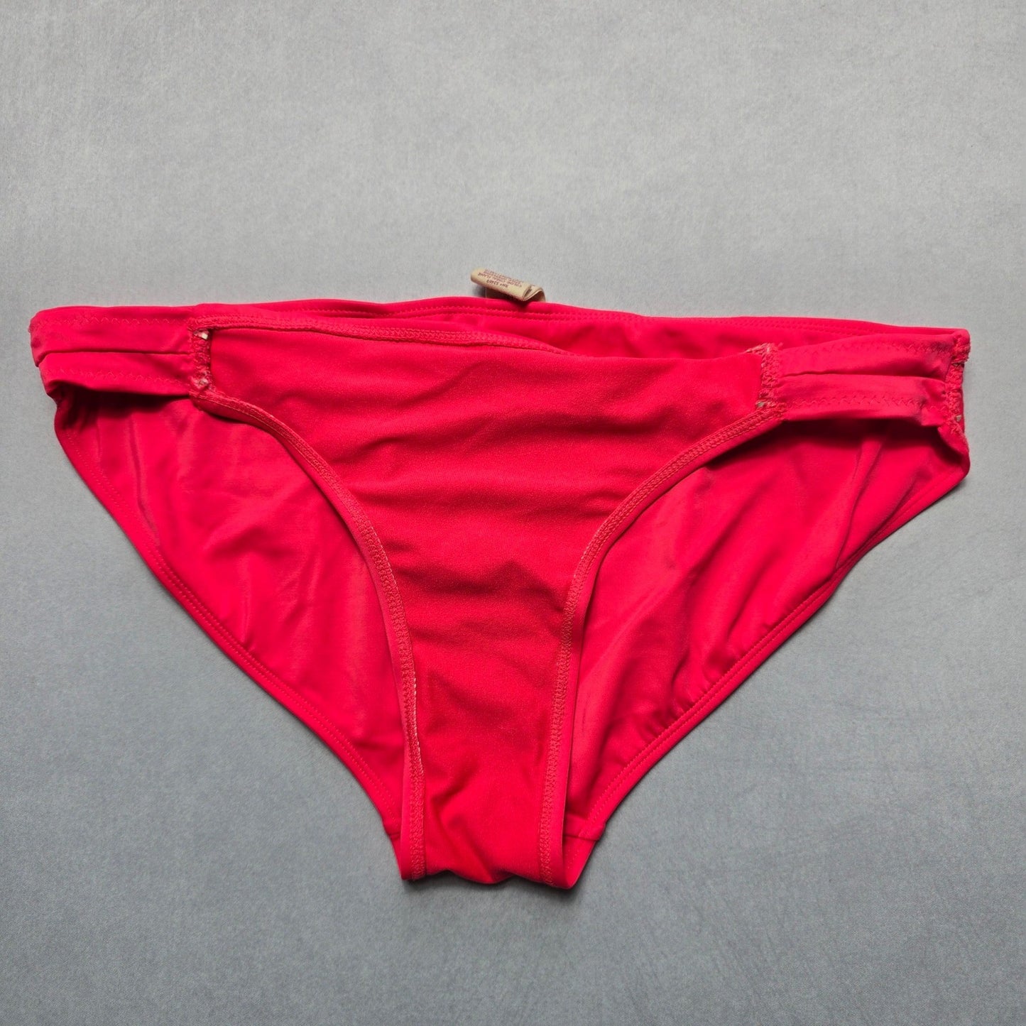 OP Deep Pink Swim Beach Cheeky Flirty Boho Bikini Bottom L Large