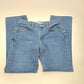 Lee Blue Relaxed Fit Denim Jeans Pants 8 Petite