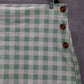 Jolie & Joy Green Plaid Skorts Preppy Mini Shorts Skirt Pull On Pants Plus 2X