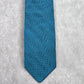 Jos. A. Bank Blue Stripe Repp Geometric 100% Silk Italy Men's Neck Tie Executive