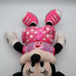 Disney Minnie Mouse Plush Doll 15" Pink Polka Dot Dress Bow Stuffed Toy Gift
