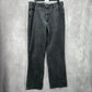 Lee Relaxed Straight Leg Gray Black Denim Pants Jeans 16M