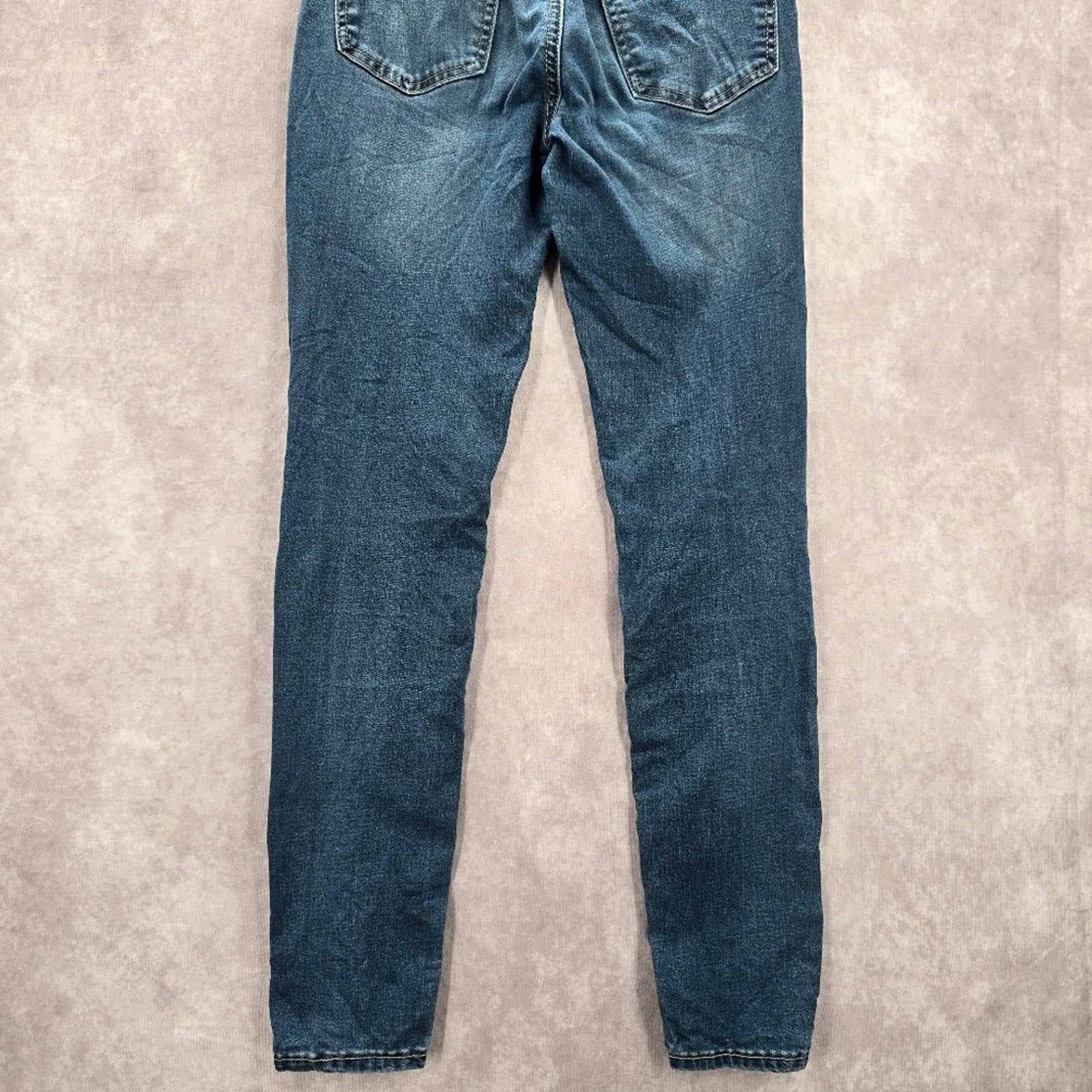 So Distressed Ultimate High Rise Denim Jeggings Blue Pants Jeans Skinny 3