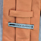 Boca Classics Orange Executive Geometric Pattern Silk Men's Neck Tie NWOT