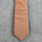 Van Heusen Orange Silver Geometric Checker Executive 100% Polyester Neck Tie