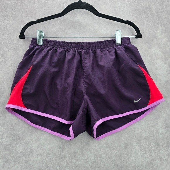 Nike Purple Pull On Athletic Active Running Pants Shorts L Large