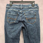 Riders by Lee Mid Rise Boot Cut Blue Jeans Size 8