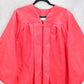 Jostens Red High School College Graduation Full Zip Gown Plus 1XL 4'10"-5'0"