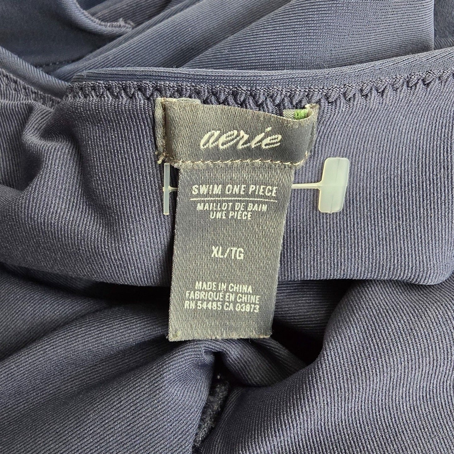 Aerie Gray Cutout Sides Swimsuit Swimwear One Piece Size XL