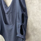 Aerie Gray Cutout Sides Swimsuit Swimwear One Piece Size XL