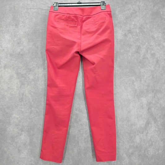 Ann Taylor Loft Pink Marisa Skinny Pants Jeans Denim Bottoms Size 0P