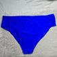 Shein Blue Bikini Swimwear Swimsuit Bottom Size 2XL