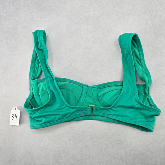 Xhilaration Green Demi Padded Bra Beach Bikini Bralette Swim Top S Small