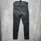 Jessica Simpson Black Gray High Rise Forever Rolled Ankle Jeans 8/29