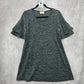 Bobbie Brooks Gray Fir Flare Chic Business Boho Y2K Casual Dress Small