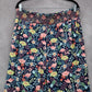 Secret Treasures Blue Floral Wide Leg Boho Pull On Trousers Pant XL Extra Large