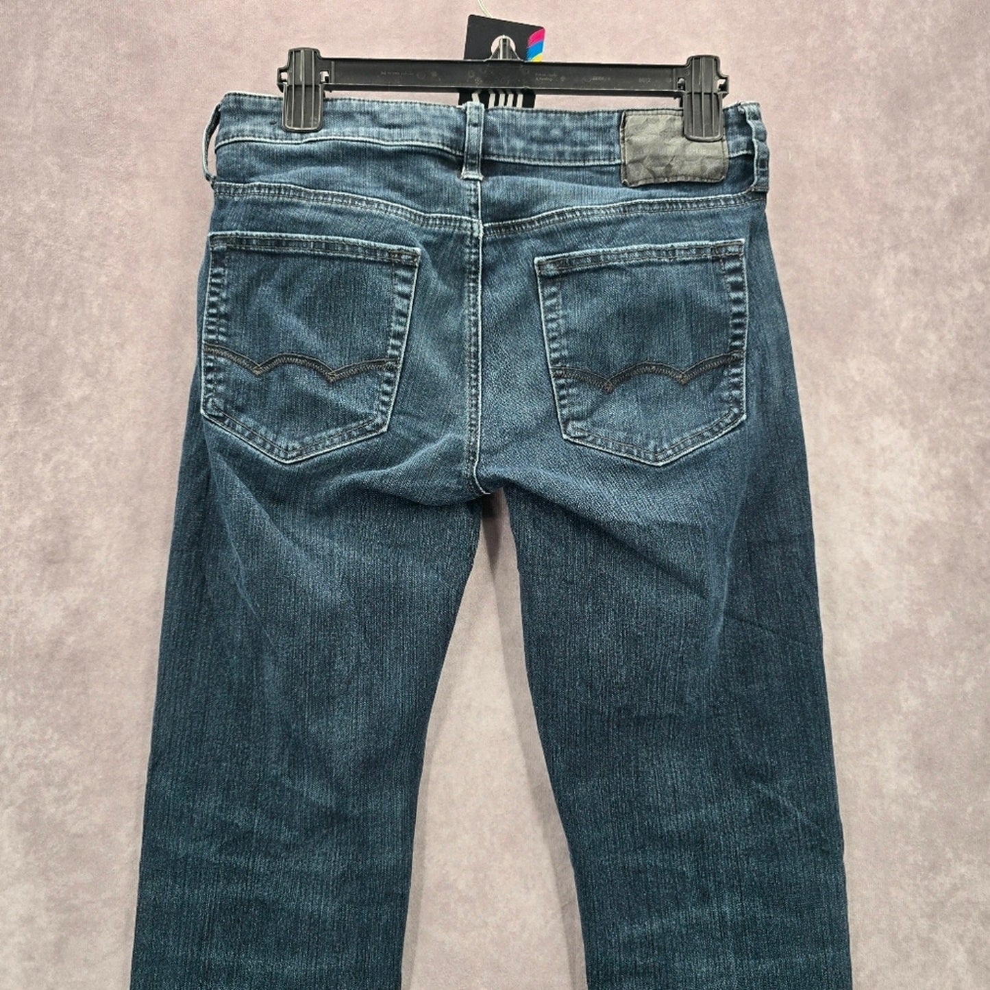 American Eagle Outfitters Dark Blue Denim Straight Pants Skinny 30x30