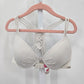 Victoria's Secret White Padded Bra Bikini Underwire Swimsuit Swimwear Size 34A