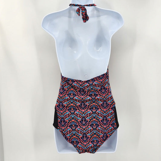 Tart Swim Black One Piece Swimsuit Swimwear Halter Top Bathing Suit XS