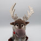 Disney Frozen Sven Plush Reindeer Stuffed Animal Toy Glitter Antlers 8" Gift