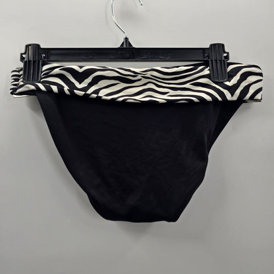 WHBM Black White Bikini Bottom Swimwear Small