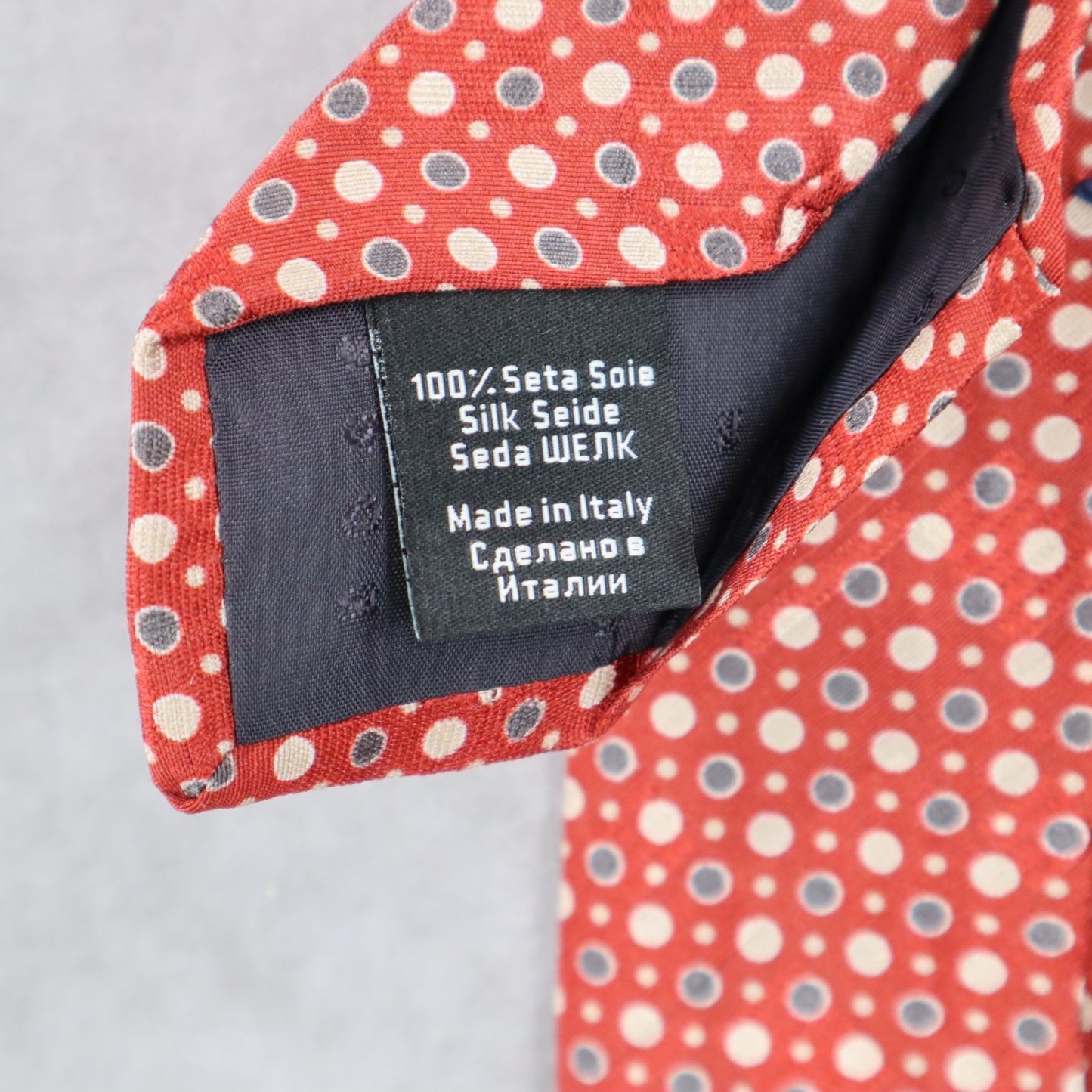 Boss Hugo Boss Red Polka Dot Executive Formal Silk Business Men's Neck Tie