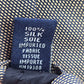 Nautica Gold Blue Geometric Dots Stripes Executive 100% Silk Men's Neck Tie