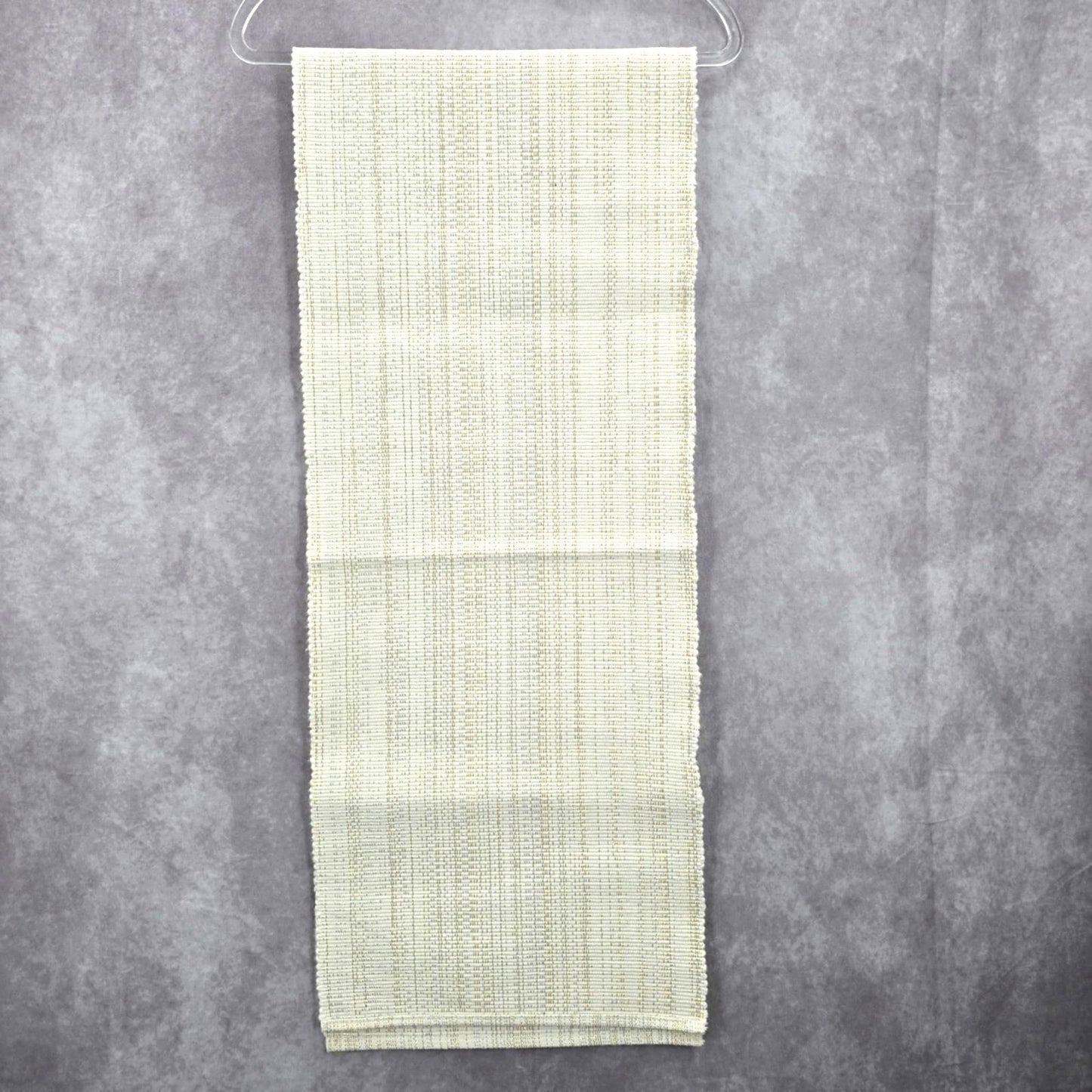 Cream Metallic Gold Scallop Edge Rectangle Long Holiday Table Runner 70" X 13"