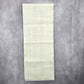 Cream Metallic Gold Scallop Edge Rectangle Long Holiday Table Runner 70" X 13"