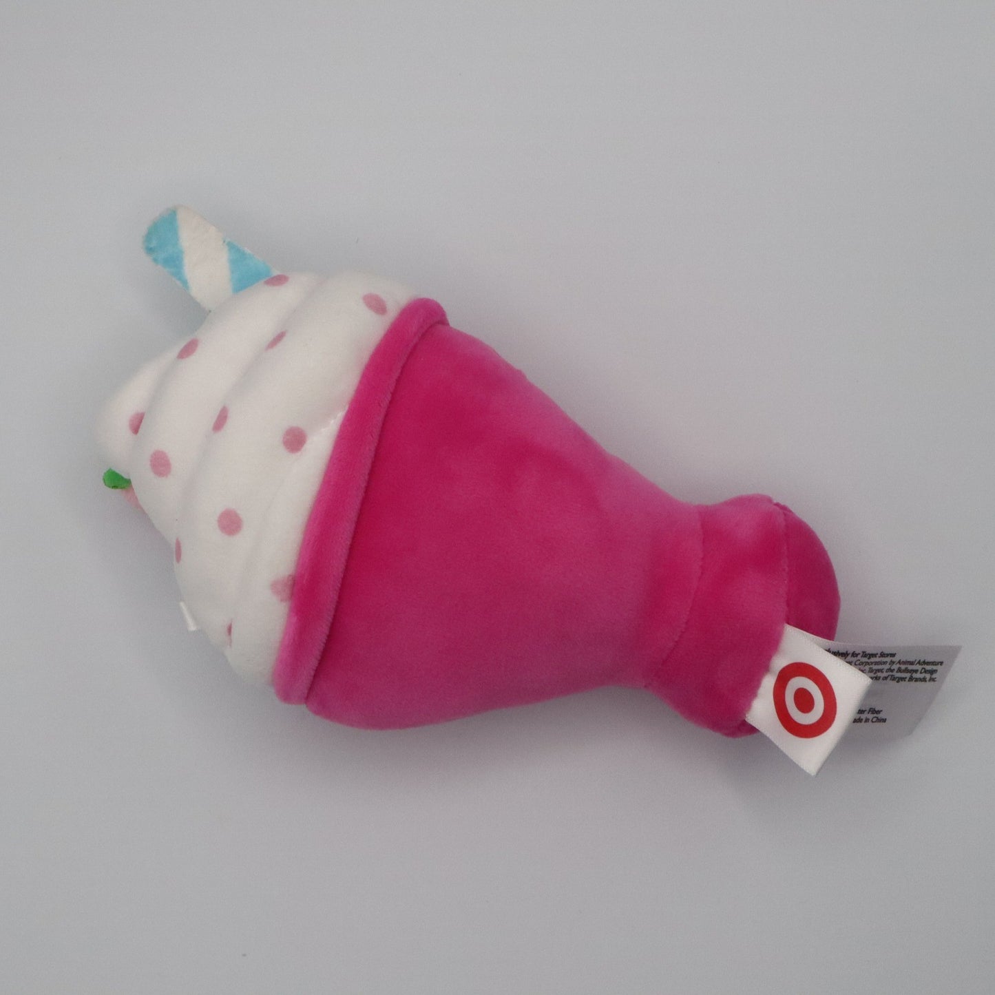 Kawaii Ice Cream Plush Toy Pink Dessert Stuffed Doll Cute Strawberry Gift 8"