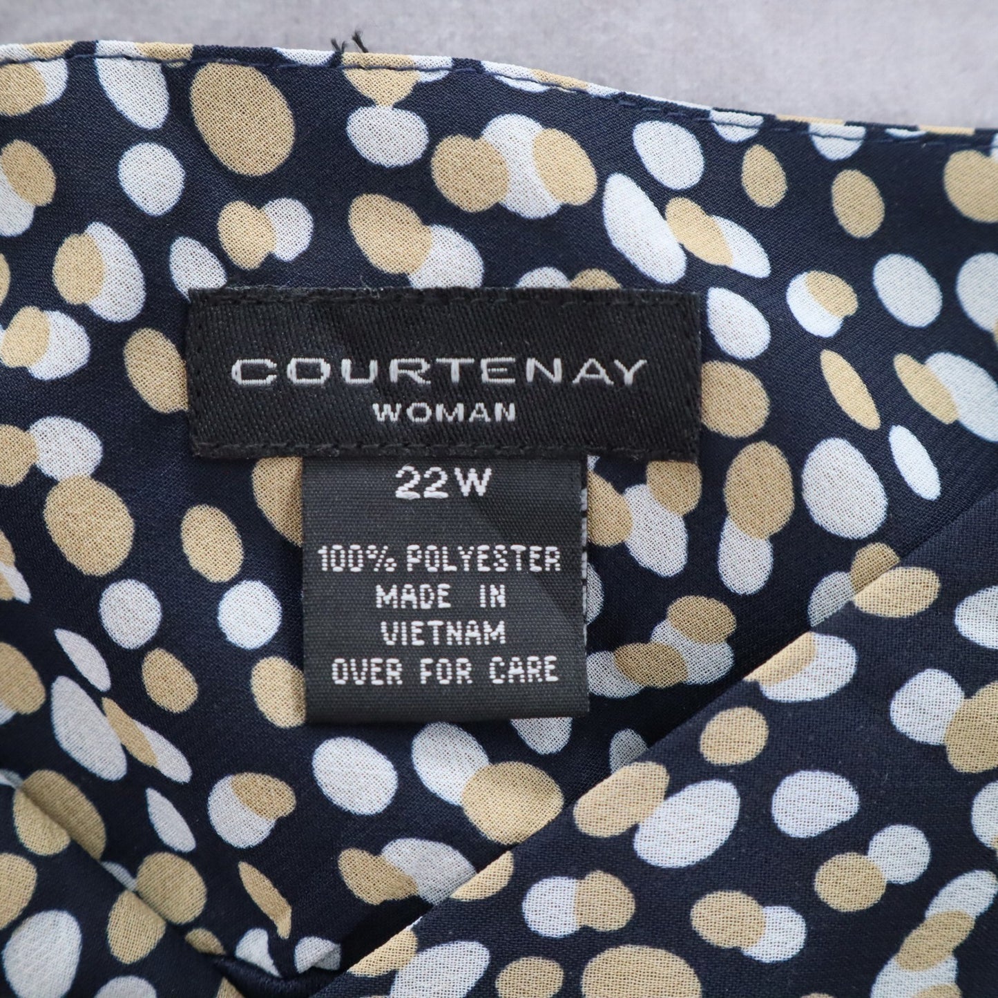 Courtenay Black Dot Flare Fun Flirty Skater Knee Length Skirt Plus 22W