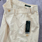 Lauren Ralph Lauren Yellow Flat Front Bermuda Cotton Bottoms Pants Shorts 2