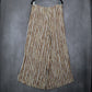 Zac & Rachel Yellow Stripe Pull On Wide Leg Boho Comfy Trouser Pants Large