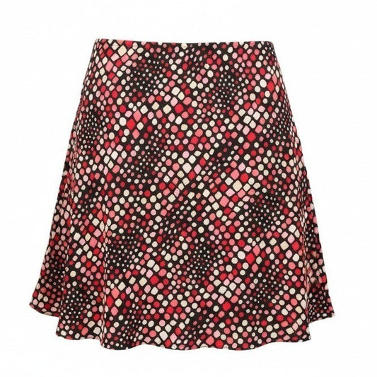 George Polka Dot Pull On Retro Chic Flowy Flare Festival Swing Skirt Plus 22/24W