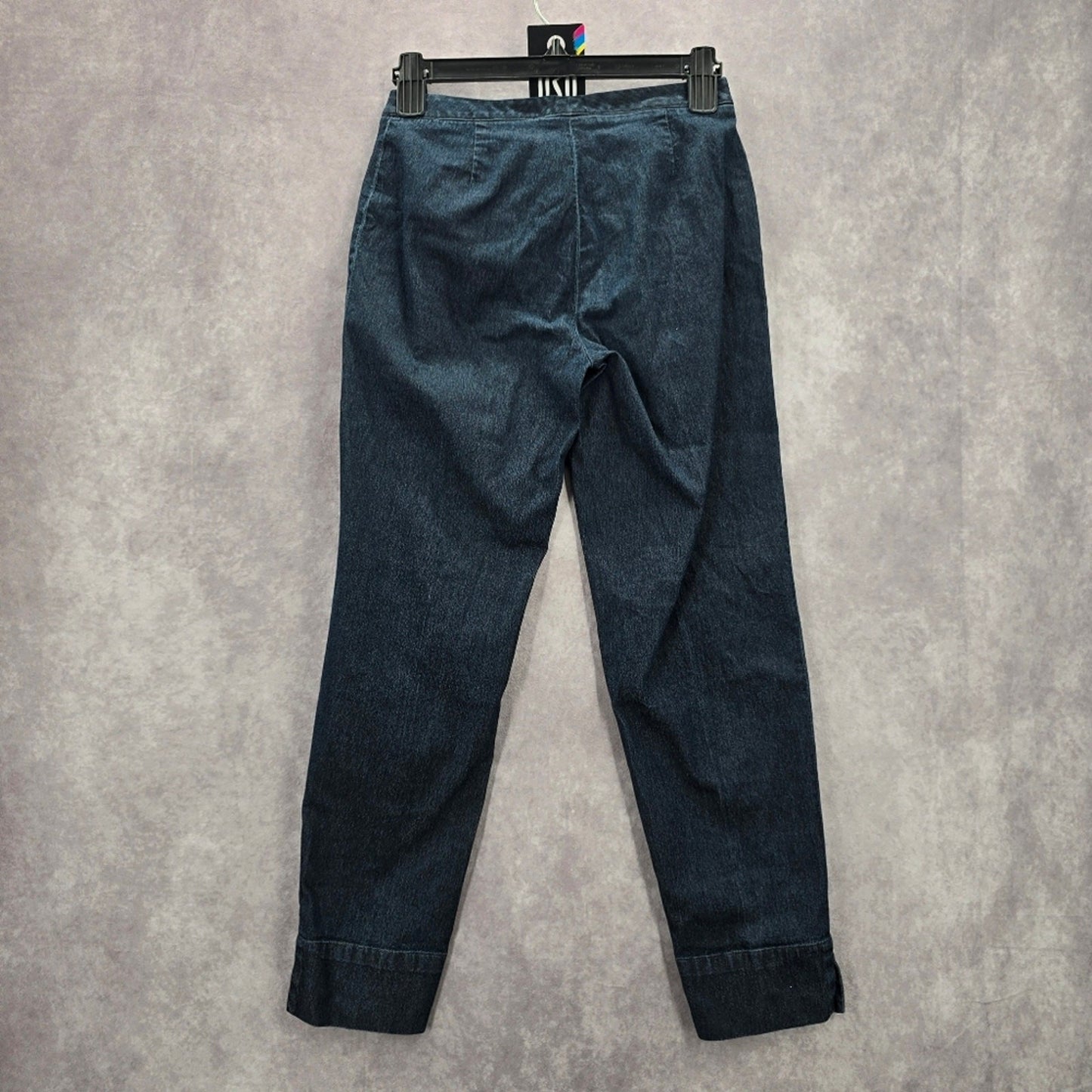 Express Blue Denim Straight Stretch Pants Jegging Size Zero 0 XS