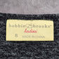 Bobbie Brooks Gray Fir Flare Chic Business Boho Y2K Casual Dress Small