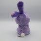 Lil Dreamers Purple Stuffed Animal Toy 8" Sparkle Eyes Plush Bunny Rabbit
