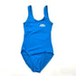 Dance Studio Leotard Blue Bodysuit Swimwear Swimsuit One Piece Medium