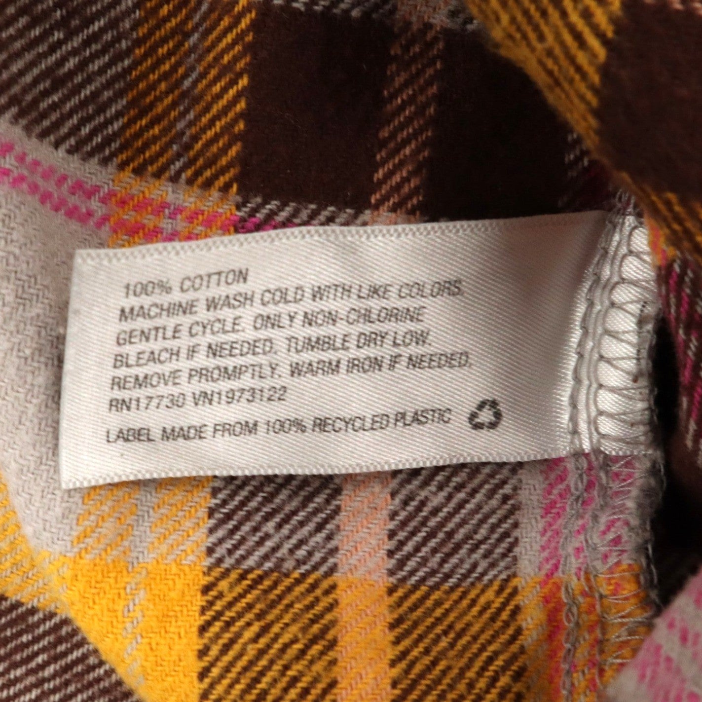 Wild Fable Yellow Flannel Plaid Long Sleeve Button Down Western Utility Shirt XS