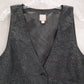 J Jill Gray 4 Button Heather Straight Waistcoat Tuxedo Formal Suit Vest L 44R