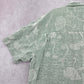 Bermuda Bay Green Tropical Surf Island Vintage Cotton Relax Hawaiian Shirt XXL