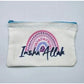 Inshallah Zipper Pencil Bag Makeup Bag Pouch Bag Handmade
